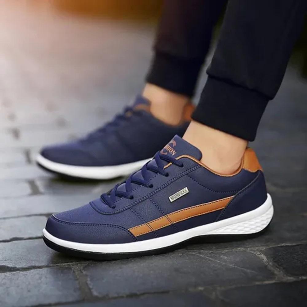 Men's Orthopedic Leather Sneaker