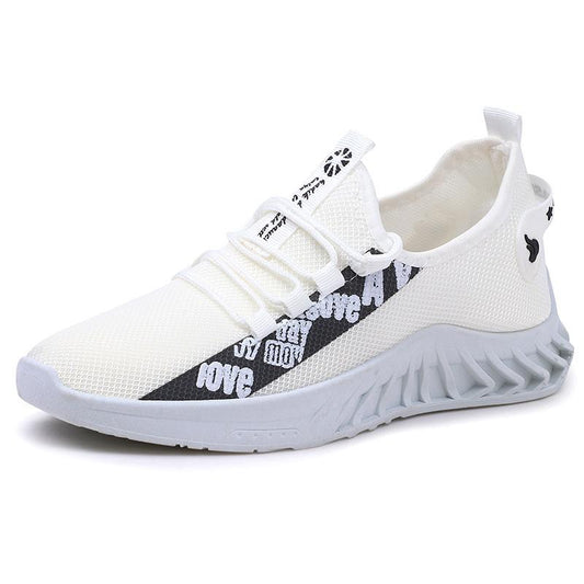 Men's Lace-Up Comfortable Light Sneakers