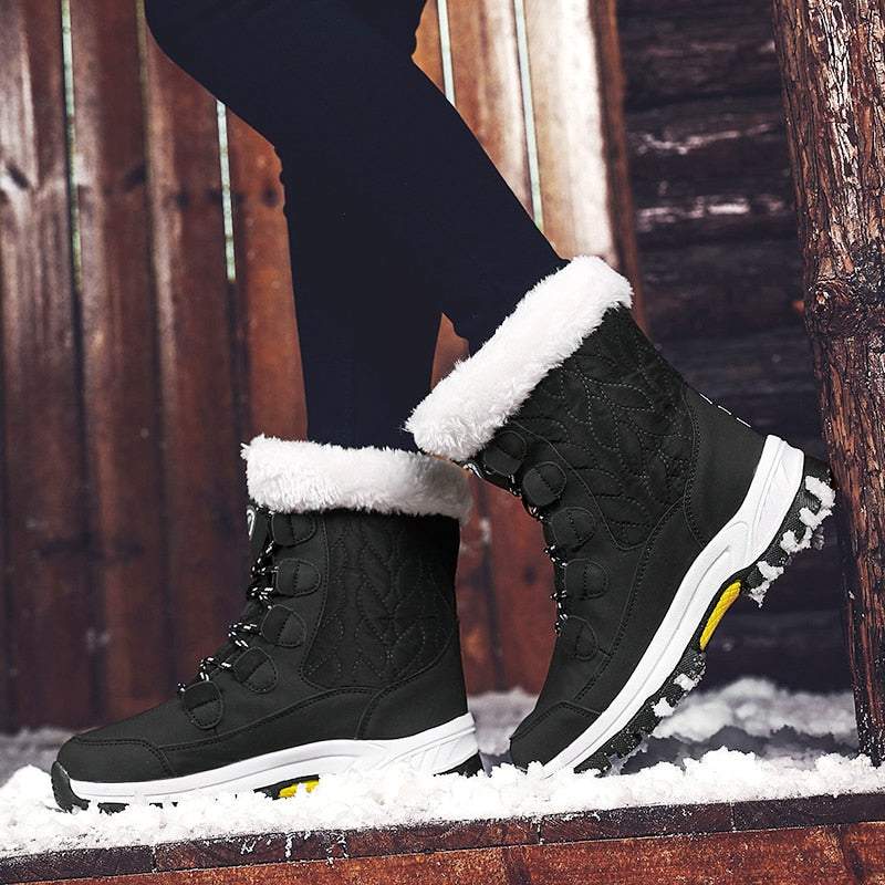 Women's Ankle Boots Warm Snow Boots