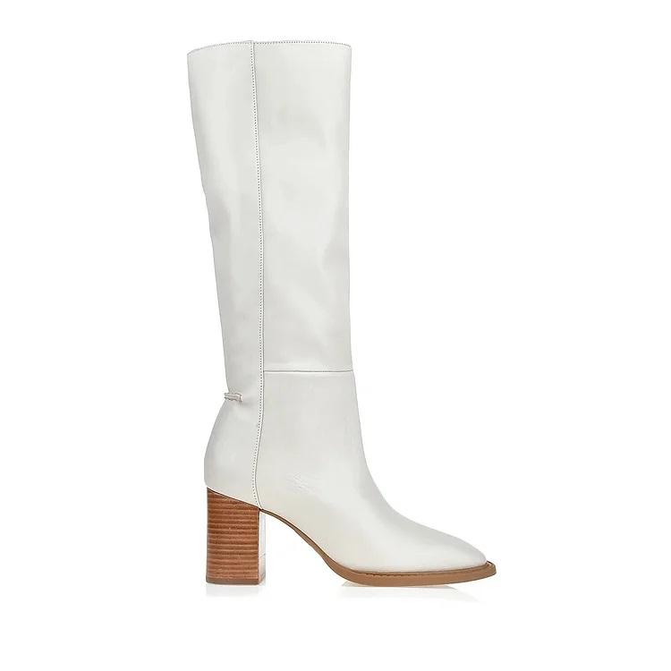 Elegant Plain Autumn Fashion Boots