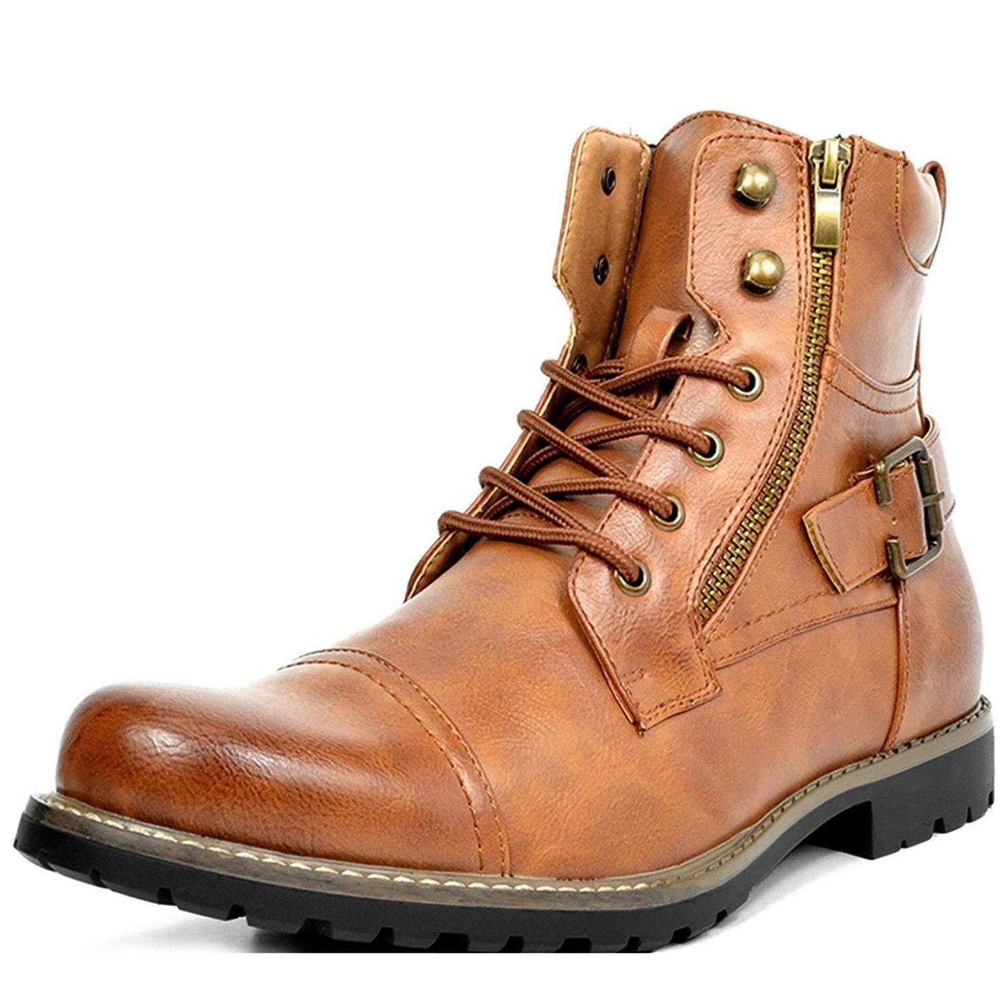 Men's Fashionable And Comfortable Genuine Leather Motorcycle Boots(Buy 2 Free Shipping✔️)