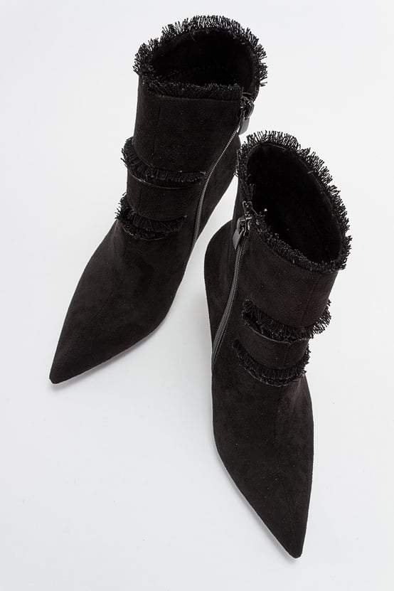 BARLE Suede Women’s Heeled Boots