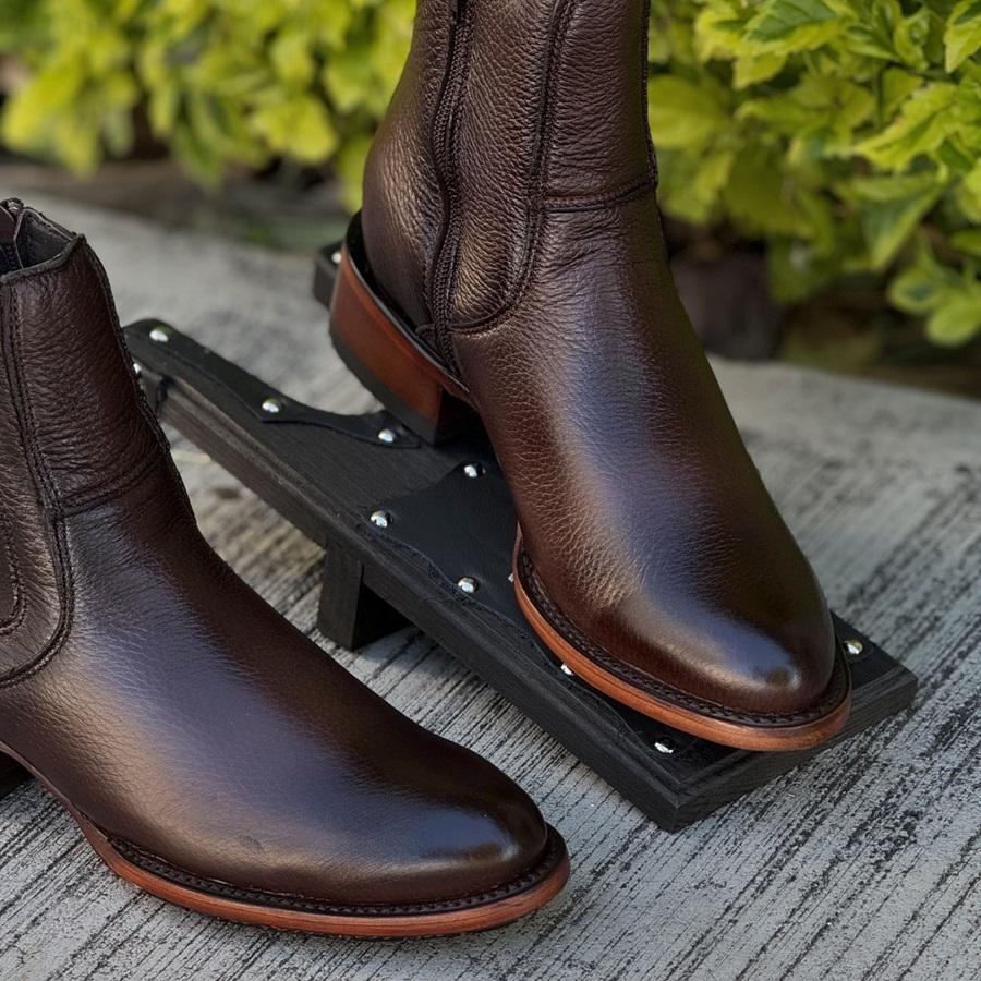 Giovanni Lorenzo Leather Boots