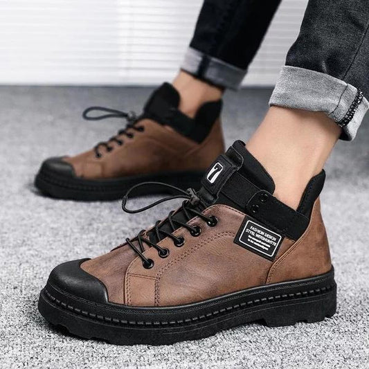 New Men's Casual Leather Shoes