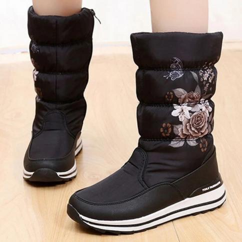 Snow Boots Women Waterproof Boots