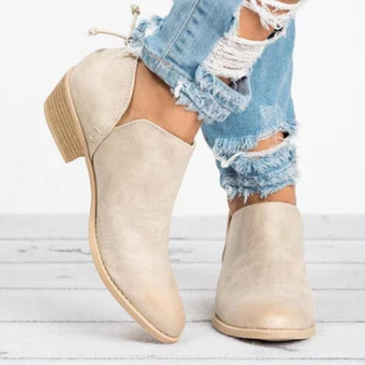 Women'S Chunky Heel Ankle Boots