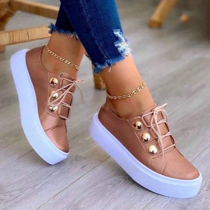 Round Toe Platform Casual Casual Shoes