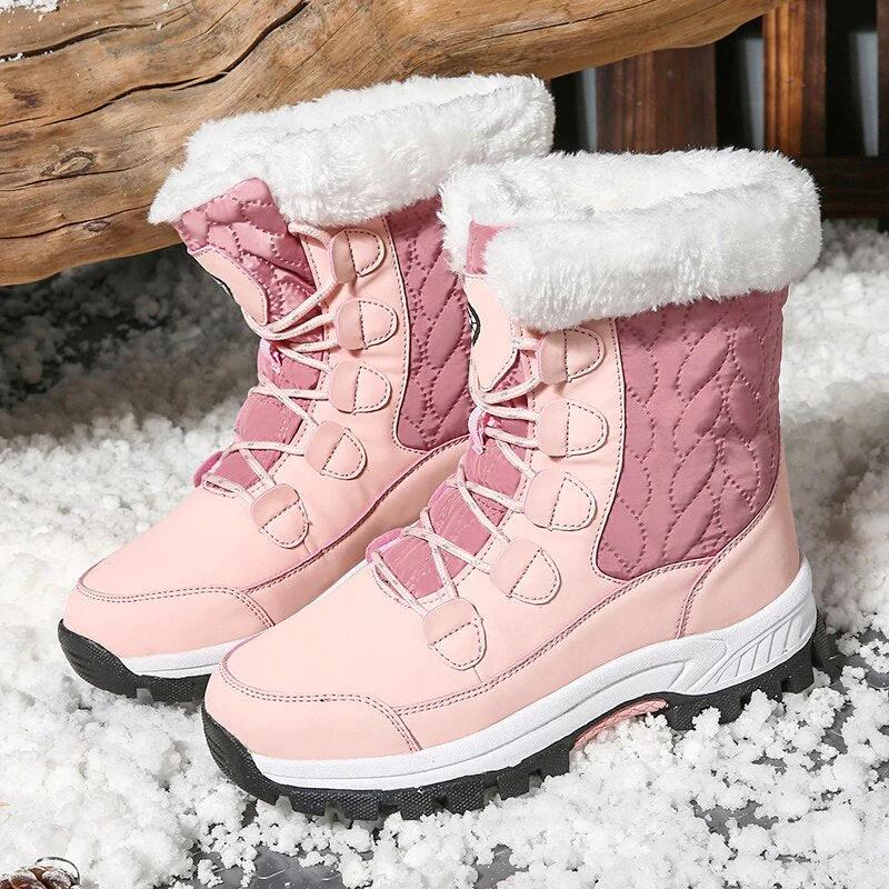 Women's Ankle Boots Warm Snow Boots