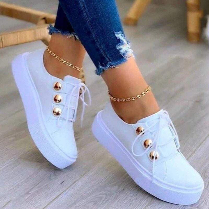 Round Toe Platform Casual Casual Shoes