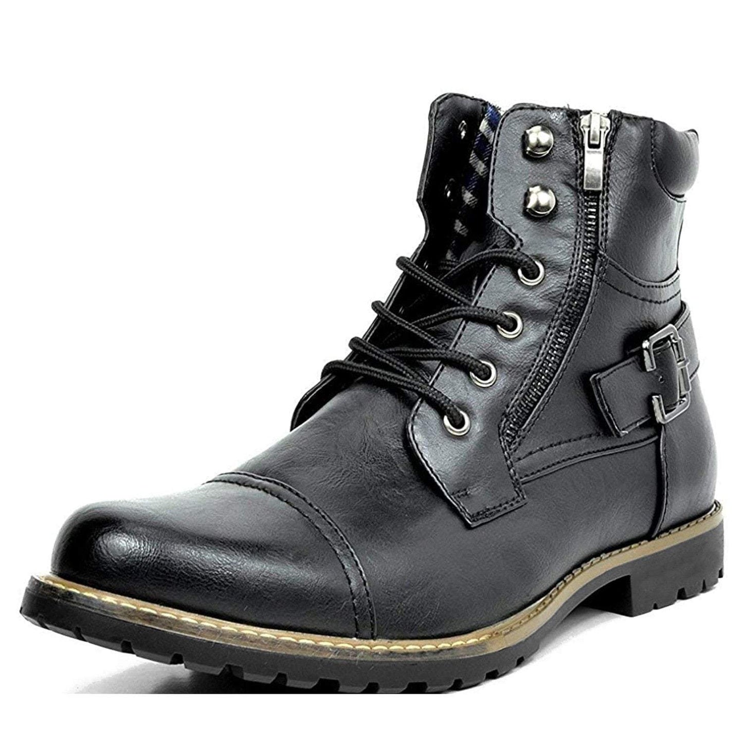 Men's Fashionable And Comfortable Genuine Leather Motorcycle Boots(Buy 2 Free Shipping✔️)