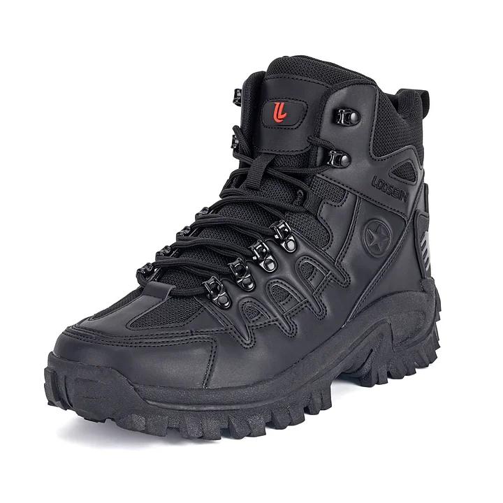 Men Outdoor Waterproof Non-Slip Hiking Boots Military Combat Boots