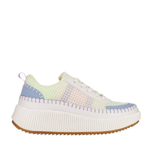 Knit Multi Color Platform Sneakers