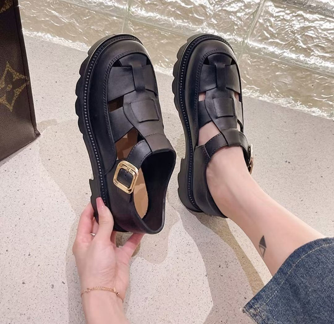 Women's Fashionable Breathable Non-slip Platform Sandals