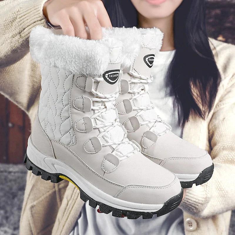 Women's Ankle Boots Warm Snow Boots