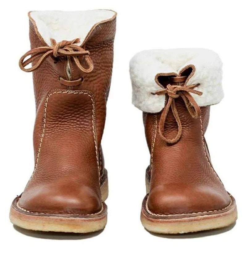 Wool-lined Waterproof Boots