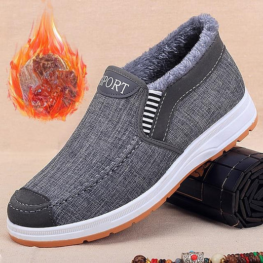 Men's Velvet Leisure Outdoor Warm Breathable Comfortable Loafer