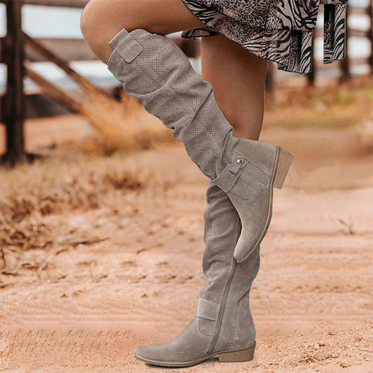 Suede Brent Cappuccino Boots