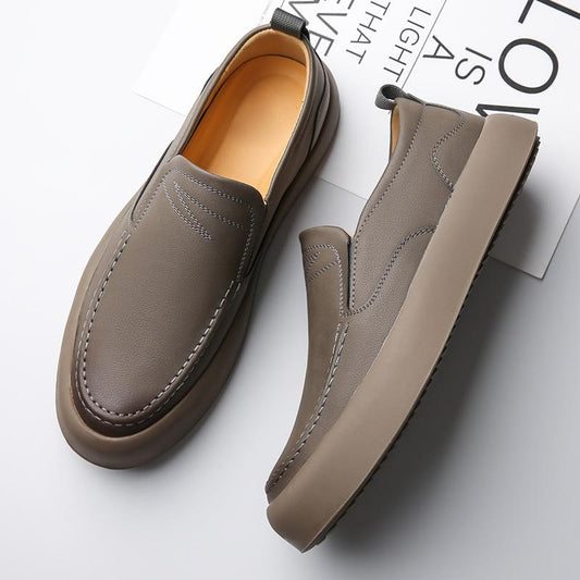 Breathable High Quality Leather Classic Soft Sole Loafers