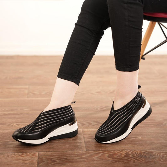 Joint Nude Folding Casual Shoes