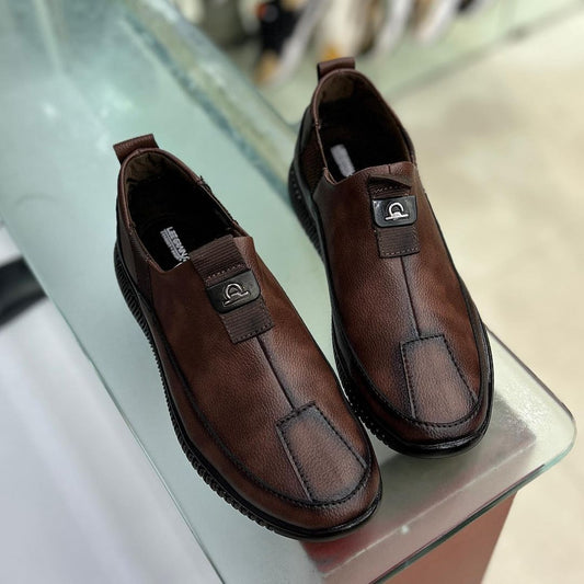 Men's Synthetic Leather Loafer Shoes