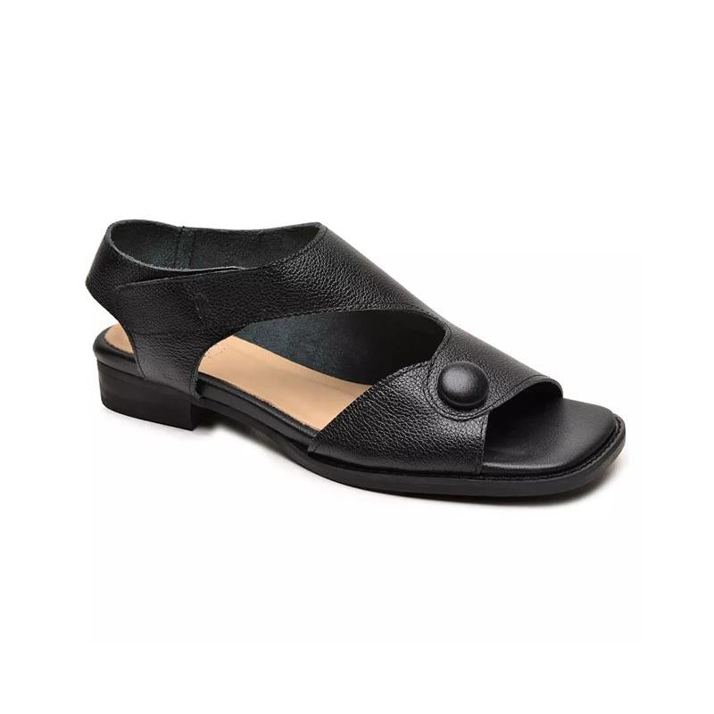 Women's Leather Soft Flat Sandals