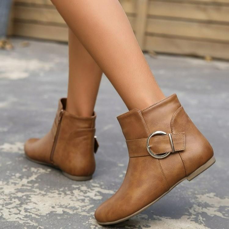 Chelsea Buckle Boots