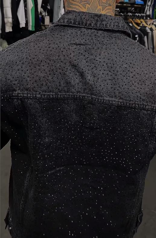 Dazzle Rhinestone Denim Jacket