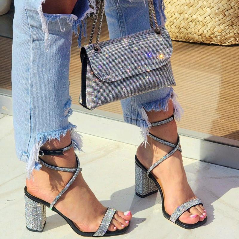 The SS24 Sparkly Rhinestone Heels