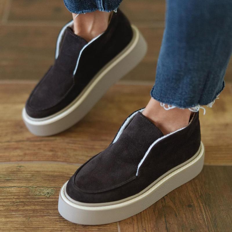 Suede Loafers