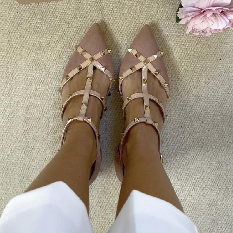 Women's Chic Studded Flats