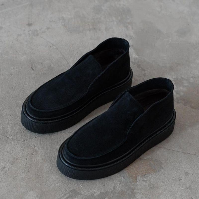 Suede Loafers