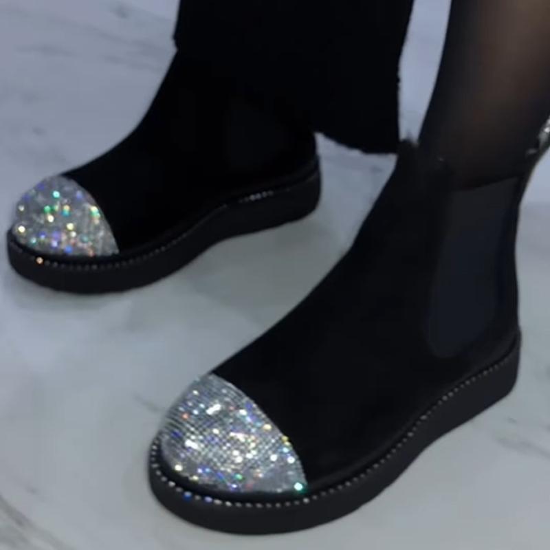 Rhinestone Boots