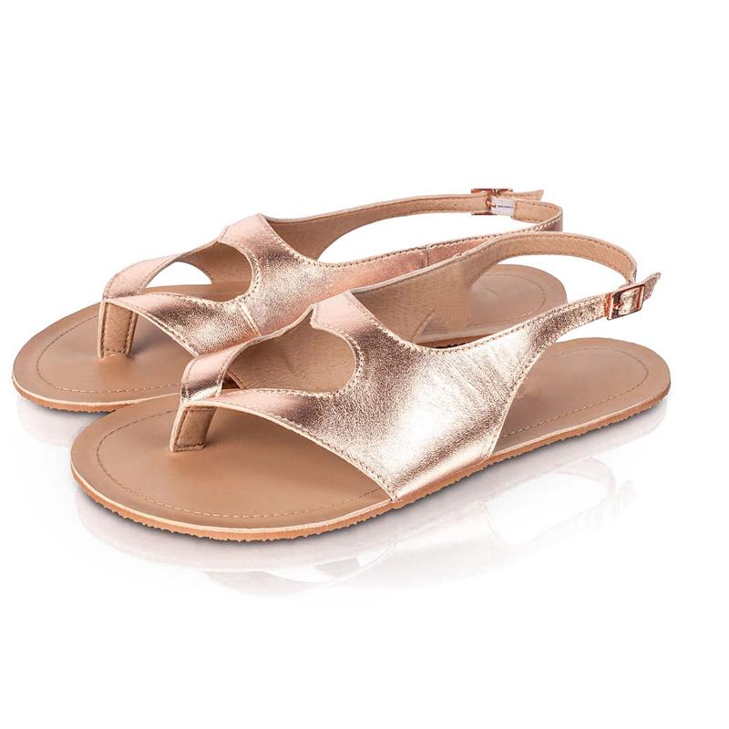 Leather Love Flat Beach Sandals