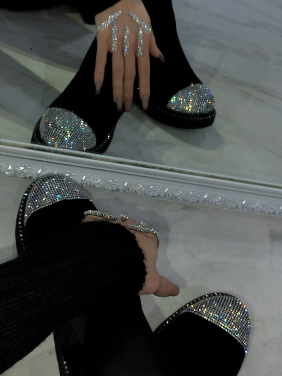 Rhinestone Boots