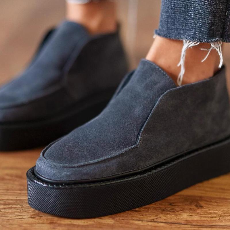 Suede Loafers