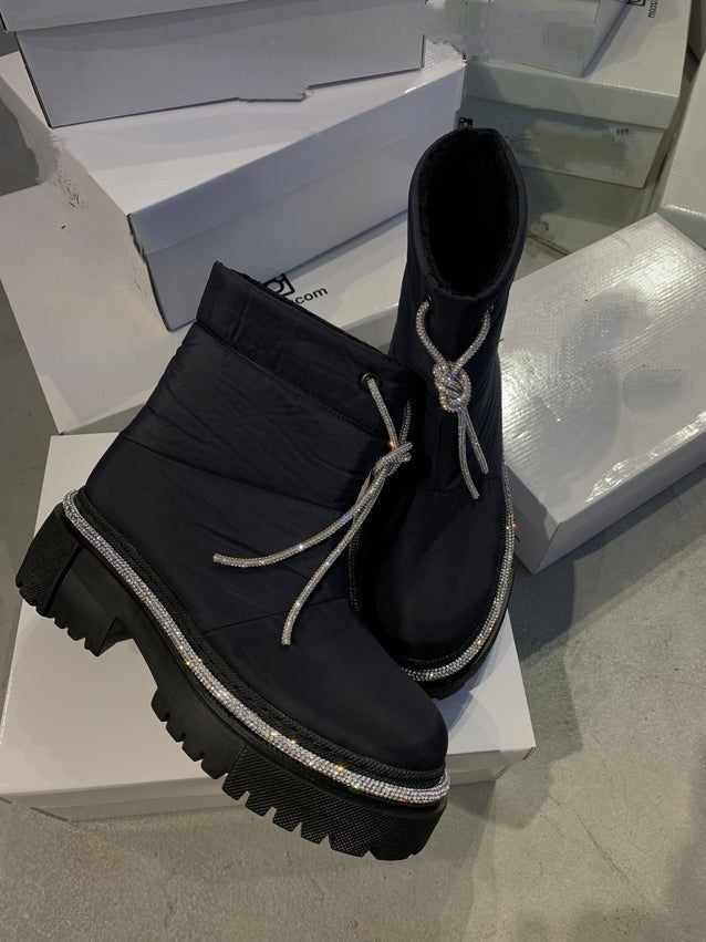 Women's Shiny Leather Snow Boots-(Buy 2 Free Shipping✔️)