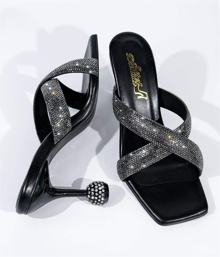 CS Diamond High Heel Sandals