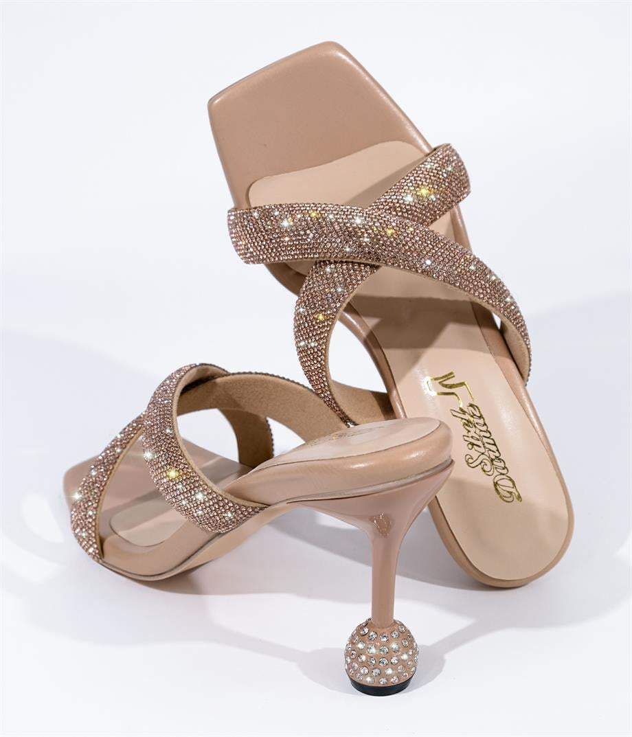 CS Diamond High Heel Sandals