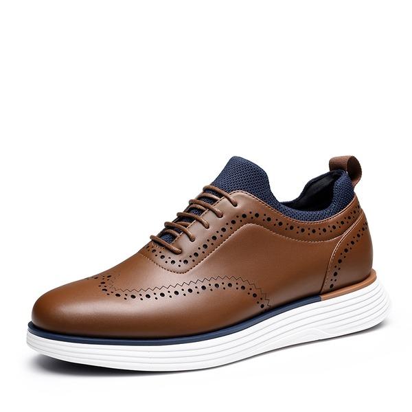 Men's Casual Wingtip Dress Sneakers