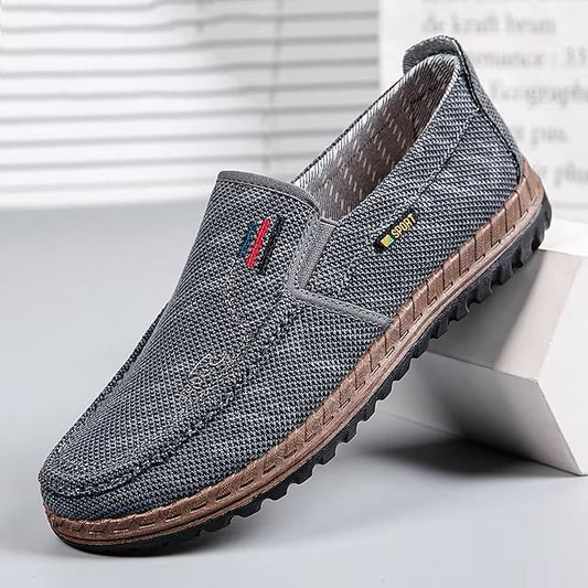 Men's Cloth Loafers Casual Outdoor Daily Walking Shoes