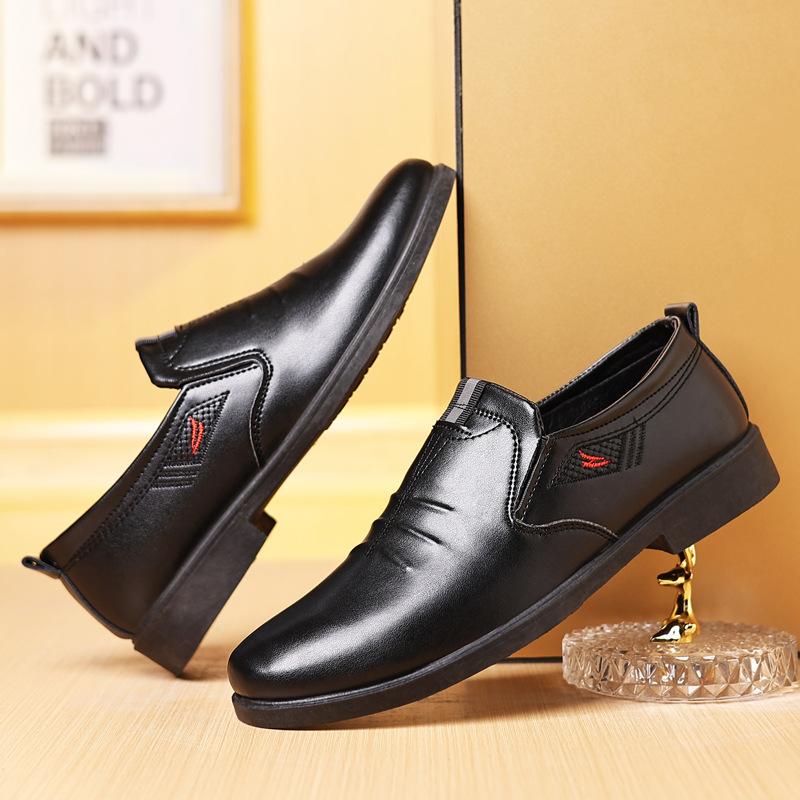 Men's Business Slip Resistant Leather Loafers