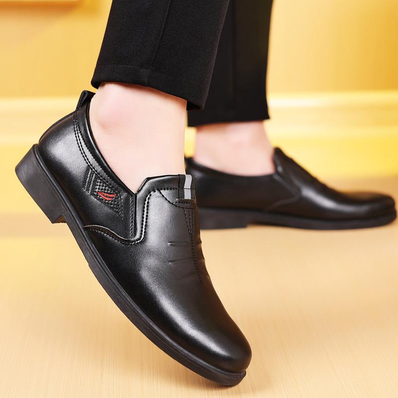 Men's Business Slip Resistant Leather Loafers