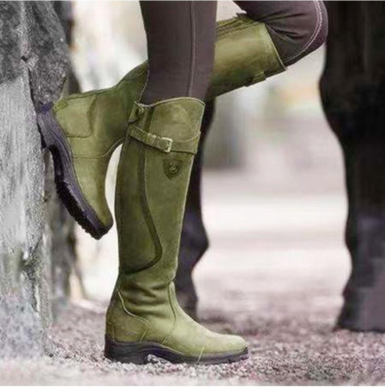 Women's Waterproof High Riding Leather Boots(Buy 2 Free Shipping✔️)