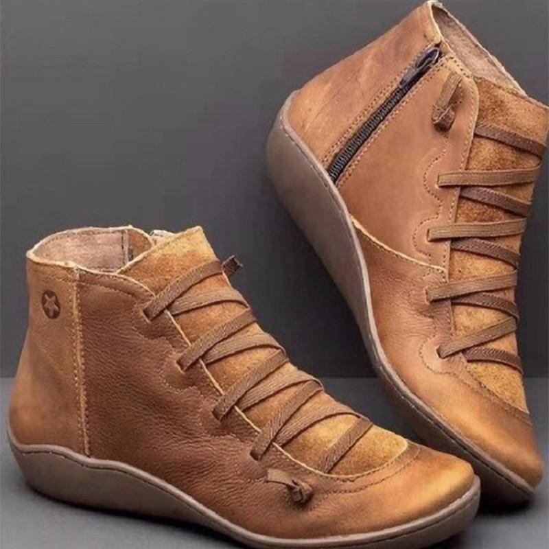 Women’s Comfortable Handmade Leather Foot Support Boots(Buy 2 Free Shipping✔️)