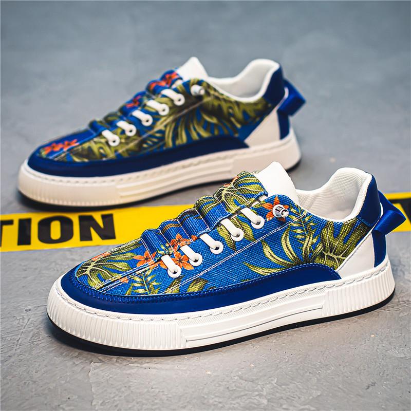 Lightweight Hawaii Painted Slip-On Canvas Shoes