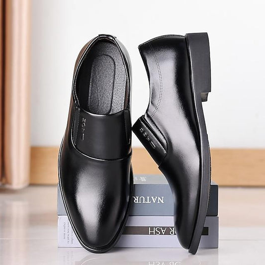 Men's Business Casual Classic Daily Office & Career Leather Loafers