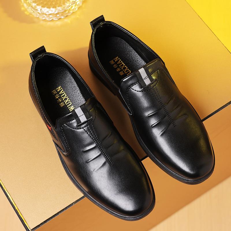 Men's Business Slip Resistant Leather Loafers