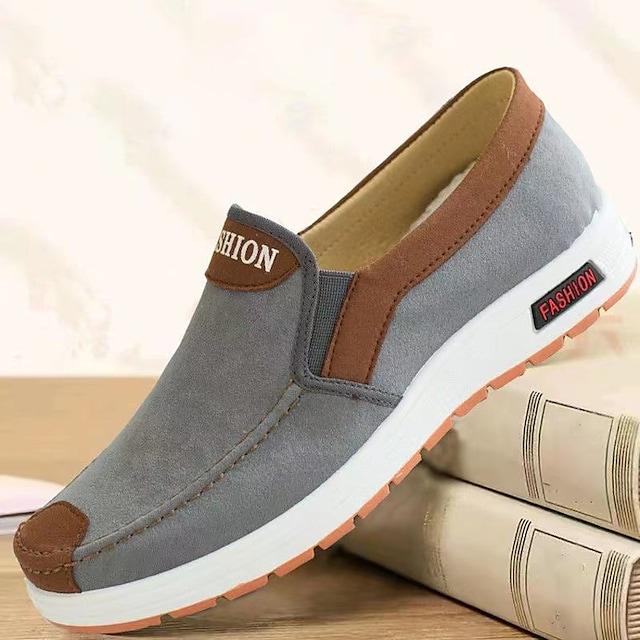 Men's Canvas Breathable Loafers