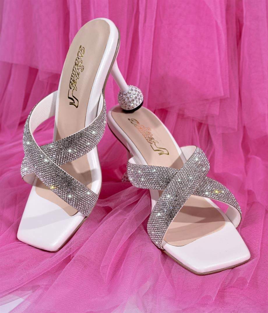 CS Diamond High Heel Sandals